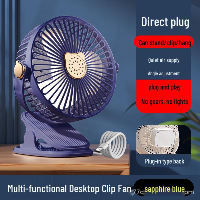 Rechargeable Mini Clip Fan with Night Light for Dorm/Desk/Wall 205x170x130
Rechargeable Mini Clip Fan with Night Light for Dorm/Desk/Wall 205x170x130