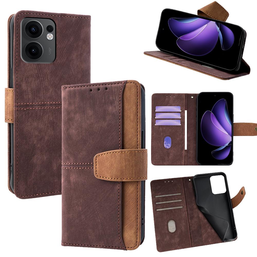 For Oppo Reno13 F 5G (Reno 13 FS 5G)/4G Case RFID Blocking Color Splicing PU Leather Wallet Phone Cover E
For Oppo Reno13 F 5G (Reno 13 FS 5G)/4G Case RFID Blocking Color Splicing PU Leather Wallet Phone Cover E