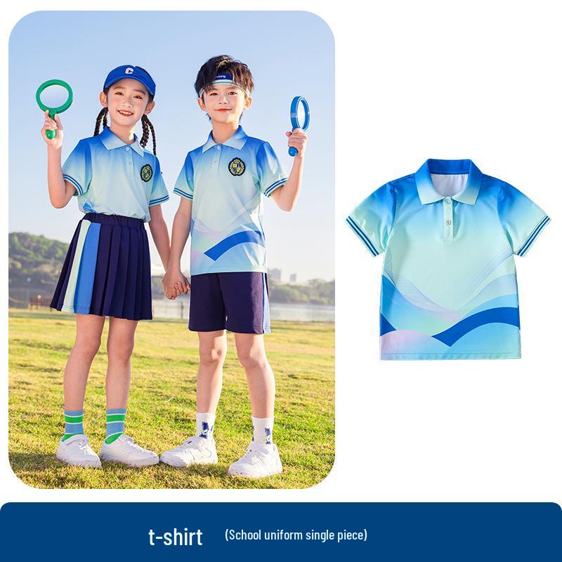 Kindergarten and Elementary School Sports Uniform Set - Spring & Autumn, First Grade Class, Four-Piece Outfit 100 cm
Kindergarten and Elementary School Sports Uniform Set - Spring & Autumn, First Grade Class, Four-Piece Outfit 100 cm