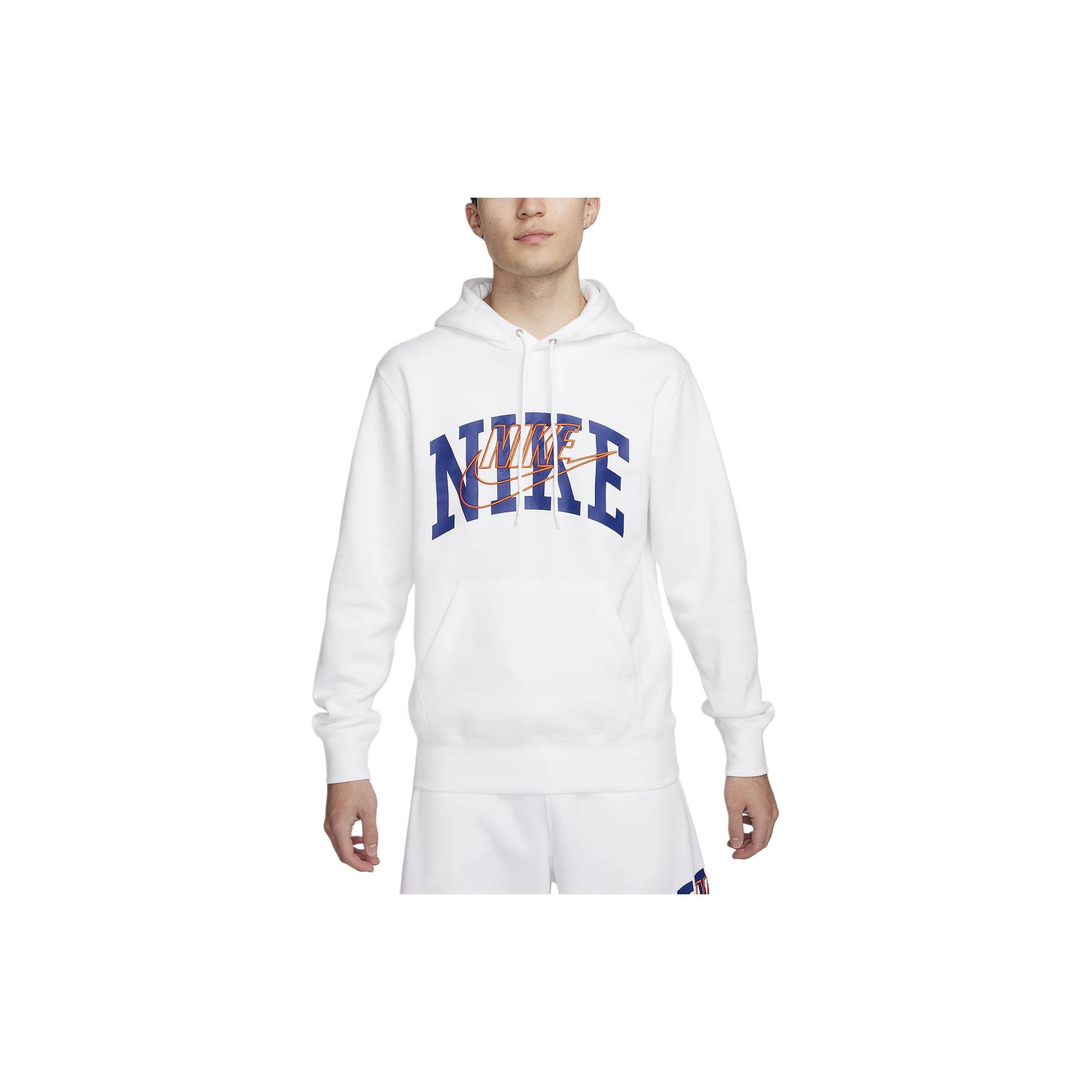 Nike Клубная флисовая толстовка с капюшоном с надписью Повседневная толстовка с длинным рукавом Мужские толстовки с капюшоном Белого цвета FV4448-100 XL
Nike Клубная флисовая толстовка с капюшоном с надписью Повседневная толстовка с длинным рукавом Мужские толстовки с капюшоном Белого цвета FV4448-100 XL