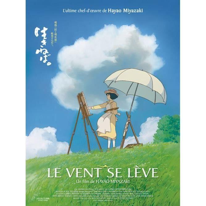 LE VENT SE LEVE Affiche Cinéma Originale Roulée Petit format 53x40cm Movie Poster MIYAZAKI STUDIO GHIBLI
LE VENT SE LEVE Affiche Cinéma Originale Roulée Petit format 53x40cm Movie Poster MIYAZAKI STUDIO GHIBLI