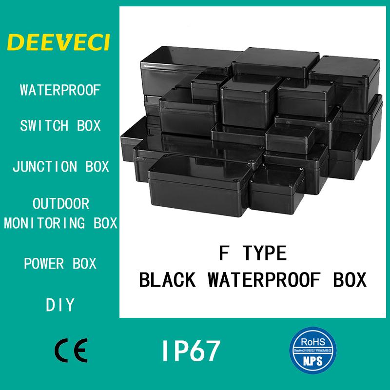 Black Outdoor Waterproof Enclosure Plastic Box Electronic Project Instrument Case Electrical Project Box Junction Box Housing
Black Outdoor Waterproof Enclosure Plastic Box Electronic Project Instrument Case Electrical Project Box Junction Box Housing