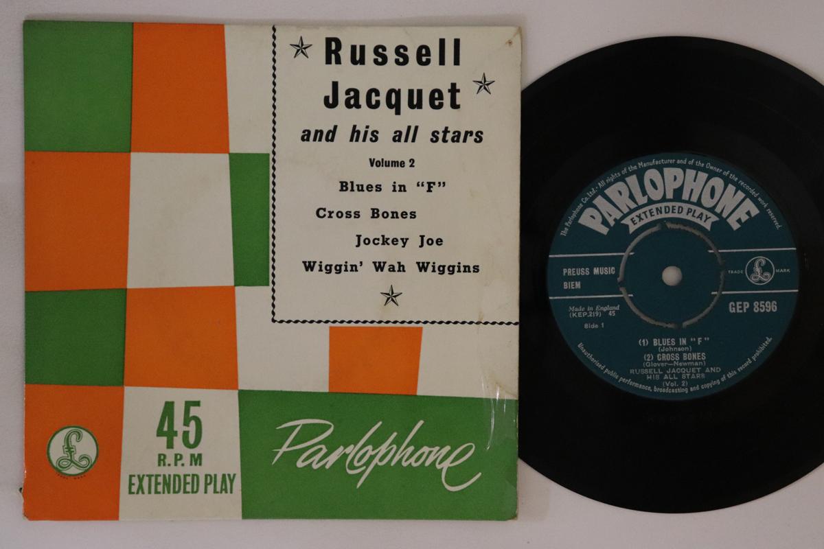 7inch Record RUSSELL JACQUET Russell Jacquet And His All Stars GEP8596 PARLOPHONE 1957 UK Jazz Used
7inch Record RUSSELL JACQUET Russell Jacquet And His All Stars GEP8596 PARLOPHONE 1957 UK Jazz Used