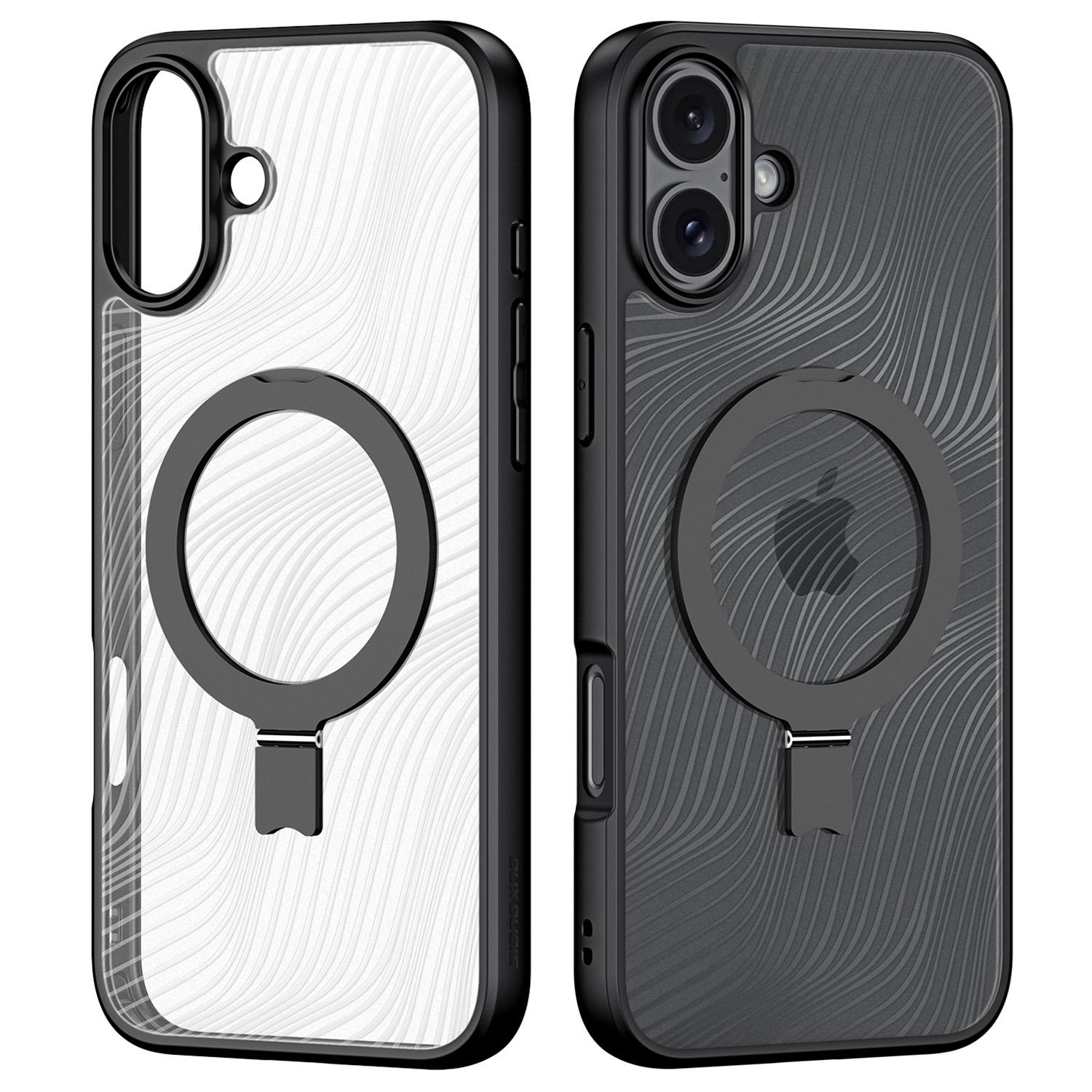 DUX DUCIS Aimo Series for iPhone 16 Plus Magnetic Case TPU+PC Kickstand Phone Cover (REACH Certification),Black A
DUX DUCIS Aimo Series for iPhone 16 Plus Magnetic Case TPU+PC Kickstand Phone Cover (REACH Certification),Black A