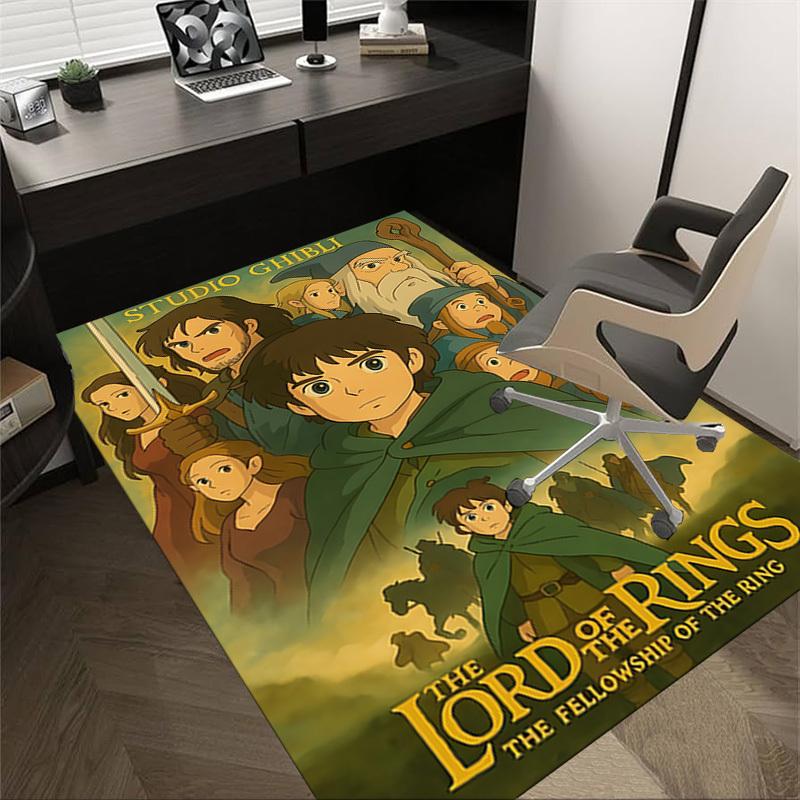 1pc Studio Ghibli Lord of the Rings Carpet, for Home & Office Decor, Desk Chair Carpet, Festive GiftL1321 60cm by 90cm
1pc Studio Ghibli Lord of the Rings Carpet, for Home & Office Decor, Desk Chair Carpet, Festive GiftL1321 60cm by 90cm