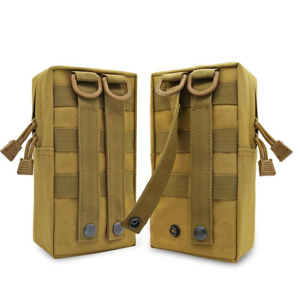 Outdoor sports waist bag accessories bag small zipper bag upgraded version expanded military bag чорний
Outdoor sports waist bag accessories bag small zipper bag upgraded version expanded military bag чорний