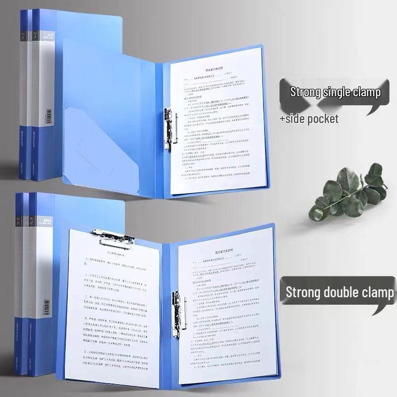Student Desktop Storage: A4 Thickened File Folders, Single & Double Clip, 10-Pack. Single clip thickened with damage warranty
Student Desktop Storage: A4 Thickened File Folders, Single & Double Clip, 10-Pack. Single clip thickened with damage warranty