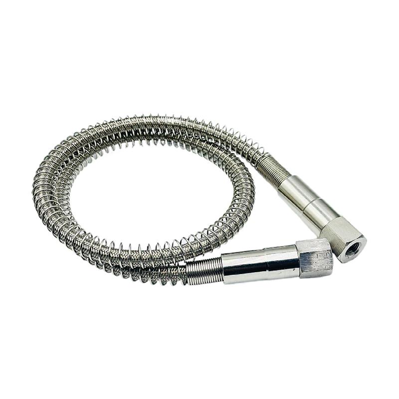 316L Stainless Steel High-Pressure NPT1/4 Braided Hose Bellows for Laboratory 1m
316L Stainless Steel High-Pressure NPT1/4 Braided Hose Bellows for Laboratory 1m