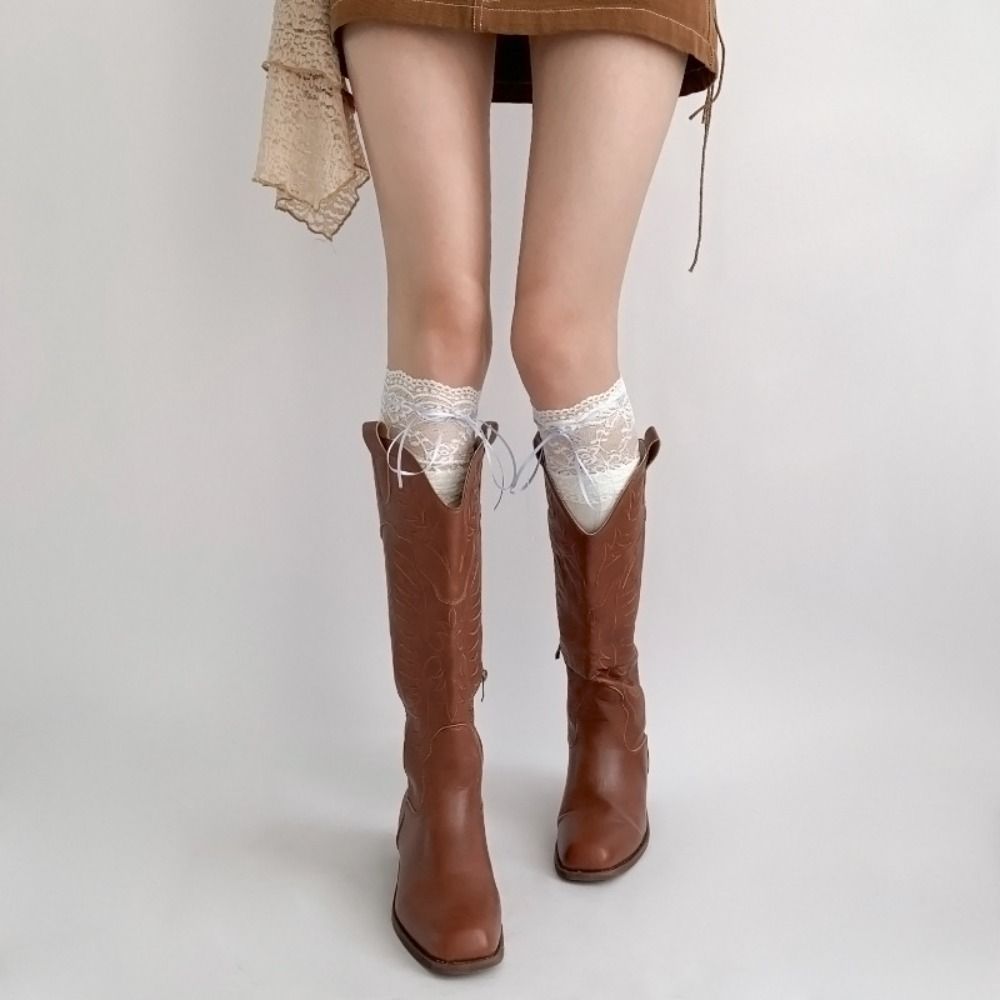 3Pairs Mesh Ballet Bowknot Lace Socks Lolita JK Mid Calf Stockings Summer JK Calf Socks Cosplay рожевий
3Pairs Mesh Ballet Bowknot Lace Socks Lolita JK Mid Calf Stockings Summer JK Calf Socks Cosplay рожевий