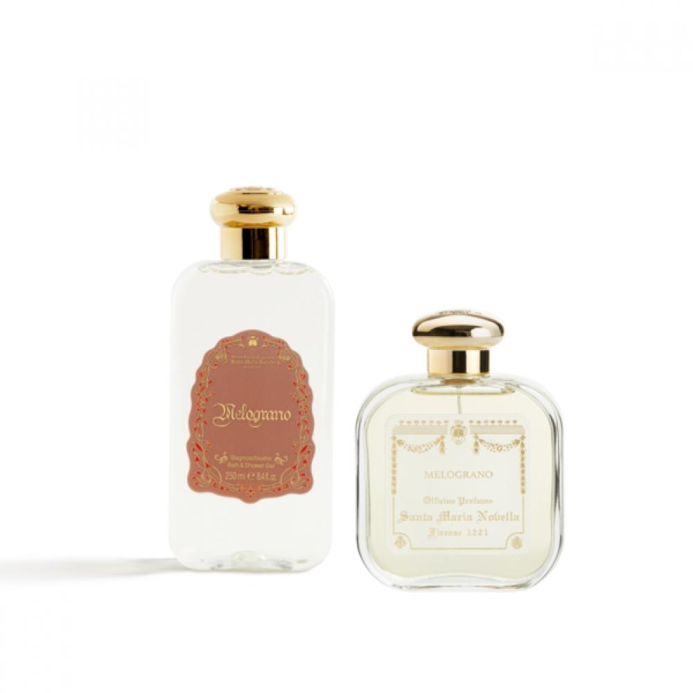 Santa Maria Novella Melograno Eau De Cologne 50ml + Bagnoschiuma 250ml Single option
Santa Maria Novella Melograno Eau De Cologne 50ml + Bagnoschiuma 250ml Single option