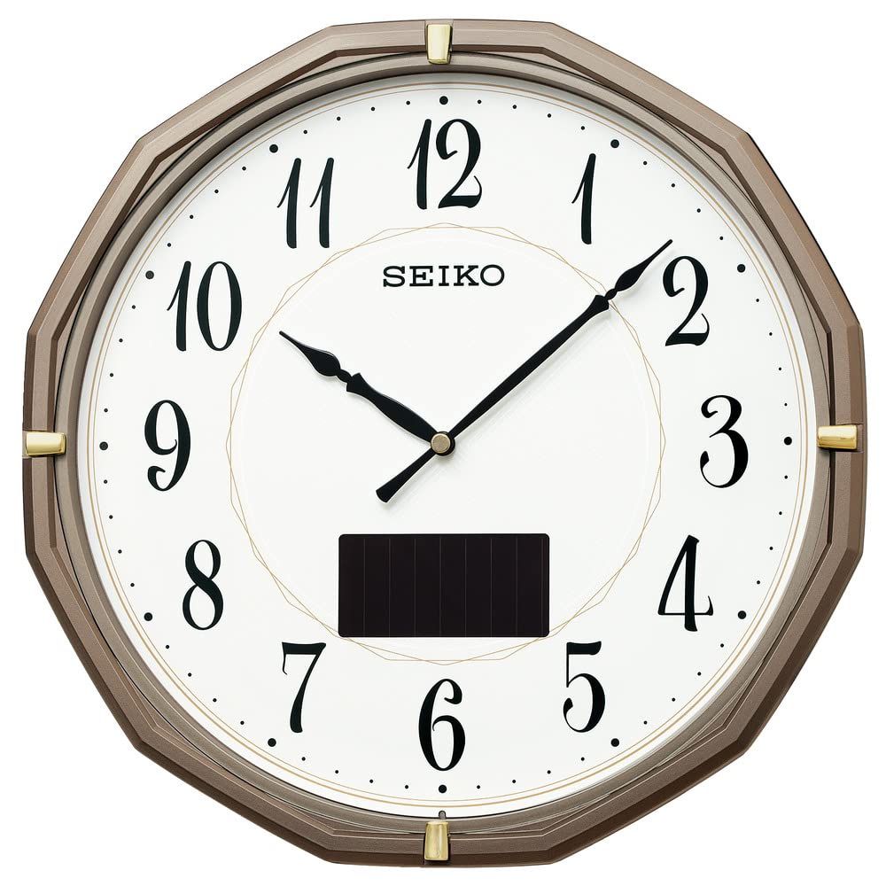 Часы настенные Seiko радио аналоговые гибридные солнечные светло-серые металлические 305 x 305 x 47 мм SF244N
Часы настенные Seiko радио аналоговые гибридные солнечные светло-серые металлические 305 x 305 x 47 мм SF244N