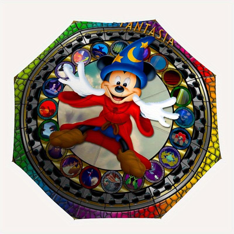 1pc Mickey Mouse Automatic Folding Umbrella: Compact 8-rib Design Cartoon Travel Companion for Outdoor, Casual Accessory
1pc Mickey Mouse Automatic Folding Umbrella: Compact 8-rib Design Cartoon Travel Companion for Outdoor, Casual Accessory