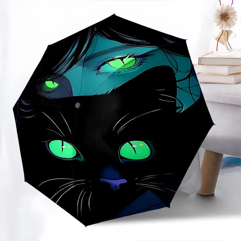 1pc Green Eyes Magic: Automatic Opening/Closing Umbrella with Foldable Design, Perfect for Fans & Travelers!X007
1pc Green Eyes Magic: Automatic Opening/Closing Umbrella with Foldable Design, Perfect for Fans & Travelers!X007