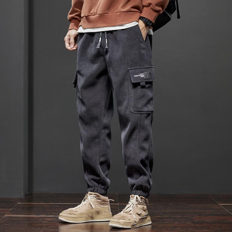 Spring and Autumn Overalls Men s Sports Pants Corduroy Thin Men s Pants Men s Casual Pants XXXL сірий
Spring and Autumn Overalls Men s Sports Pants Corduroy Thin Men s Pants Men s Casual Pants XXXL сірий