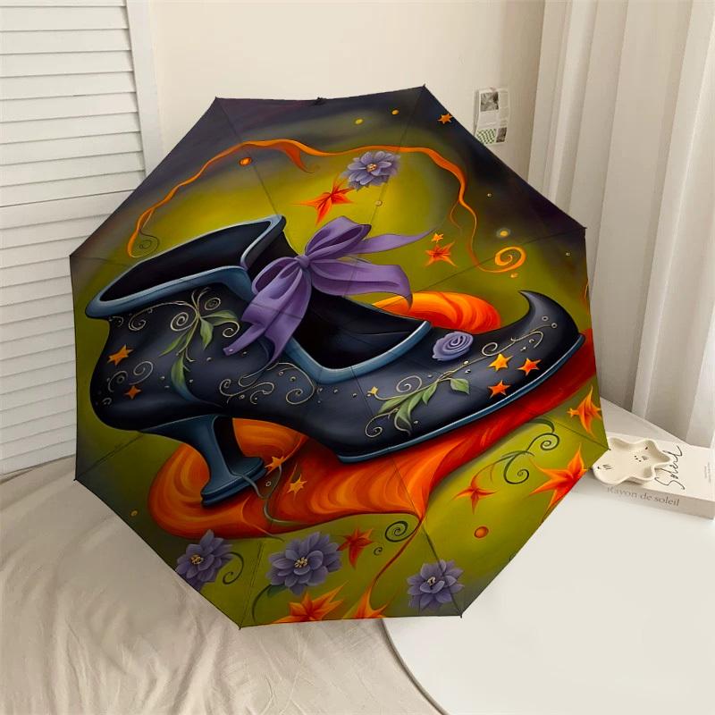 1PC witches shoes Automatic Open/Close Umbrella Compact Folding Umbrella with 8-Rib Shaft lightweight esign, Highquality Fabric1164A
1PC witches shoes Automatic Open/Close Umbrella Compact Folding Umbrella with 8-Rib Shaft lightweight esign, Highquality Fabric1164A
