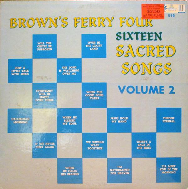 LP Record BROWNS FERRY FOUR Sixteen Sacred Songs Volume 2 590 King Records 1958 US CountryFolk Used
LP Record BROWNS FERRY FOUR Sixteen Sacred Songs Volume 2 590 King Records 1958 US CountryFolk Used