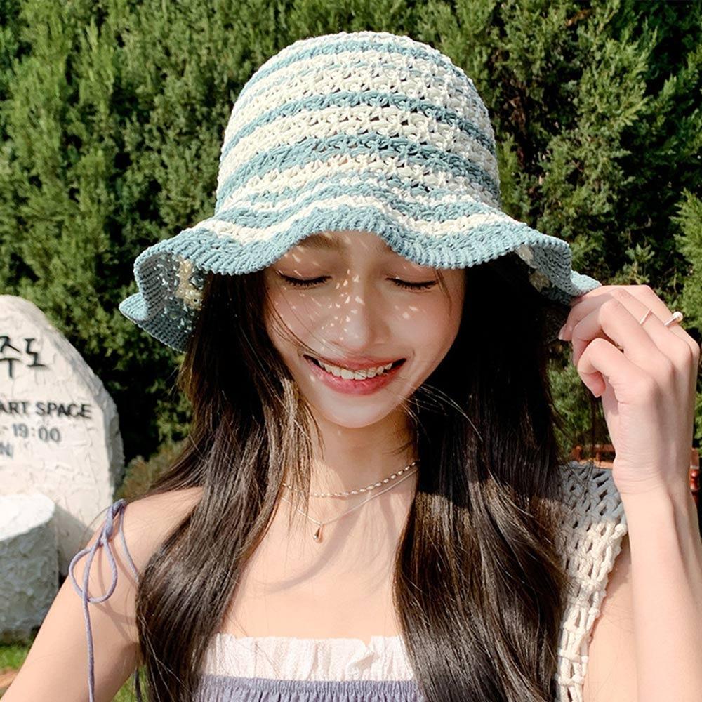 Сладкая панама для женщин с волнистыми полями, шляпа рыбака, новая летняя пляжная шляпа зелёный
Сладкая панама для женщин с волнистыми полями, шляпа рыбака, новая летняя пляжная шляпа зелёный