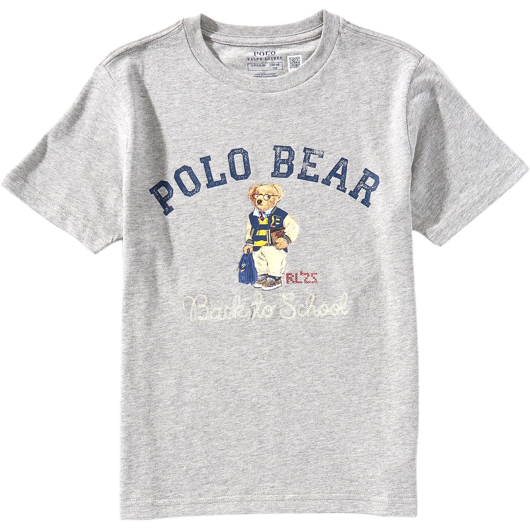 Детская футболка с коротким рукавом и круглым вырезом Polo Ralph Lauren с логотипом-буквой 323981178-001 L
Детская футболка с коротким рукавом и круглым вырезом Polo Ralph Lauren с логотипом-буквой 323981178-001 L