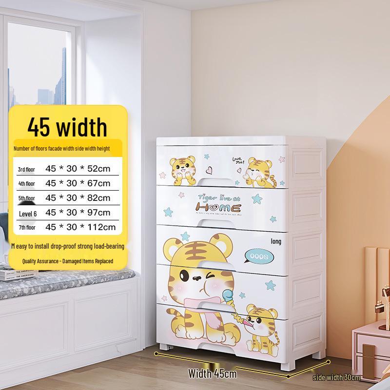 Прочный детский шкаф с 5 ящиками и органайзер для игрушек 3 Layers - All Large Drawers, No Lock
Прочный детский шкаф с 5 ящиками и органайзер для игрушек 3 Layers - All Large Drawers, No Lock