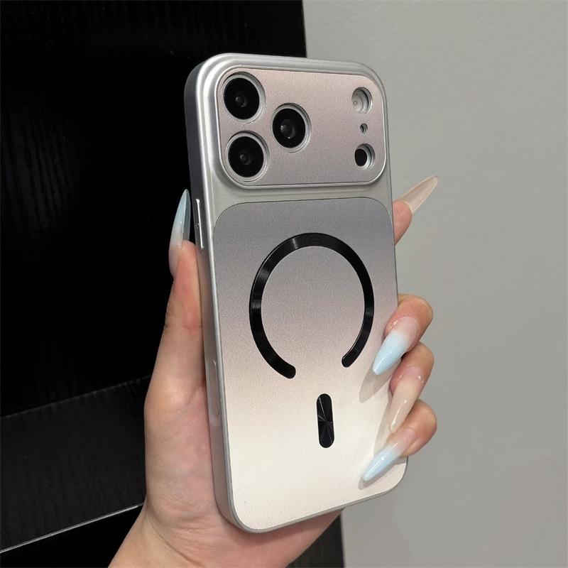 Magnetic Leather Case for iPhone 17 Pro Max with Gradient Texture and Large Window 16
Magnetic Leather Case for iPhone 17 Pro Max with Gradient Texture and Large Window 16