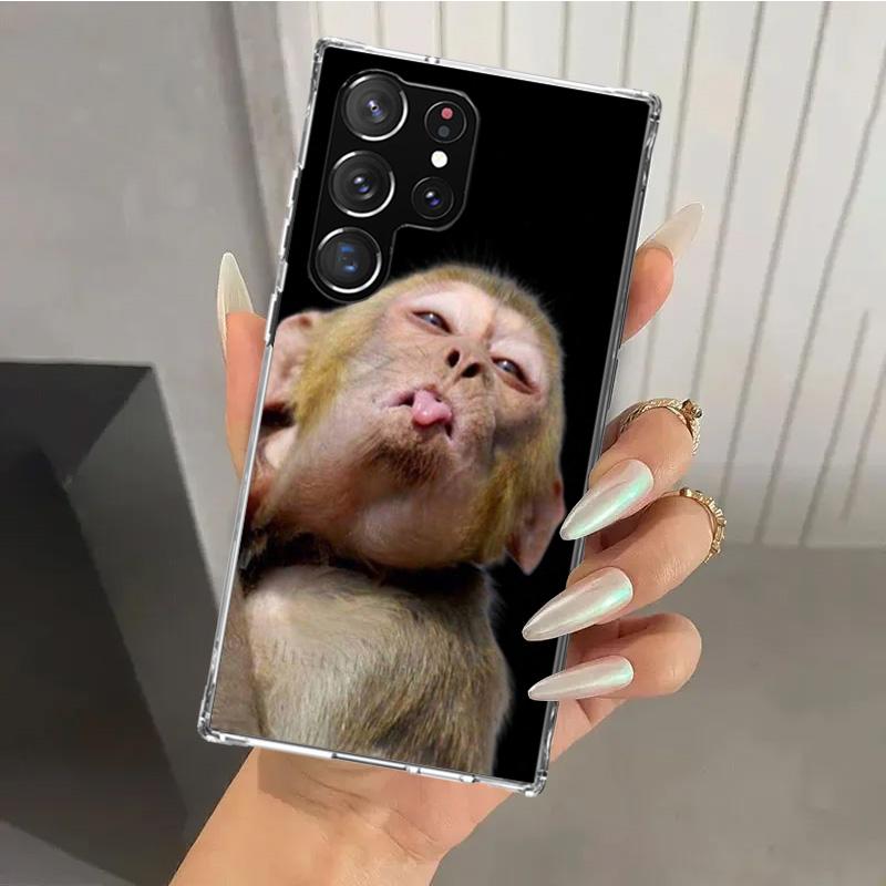 Monkey Memes Phone Case for Samsung Galaxy S26 S24 S23 Ultra S25 Edge S22 S21 Plus S20 FE + Soft Print Shell Funda Galaxy S25 S2 Samsung S23 FE
Monkey Memes Phone Case for Samsung Galaxy S26 S24 S23 Ultra S25 Edge S22 S21 Plus S20 FE + Soft Print Shell Funda Galaxy S25 S2 Samsung S23 FE
