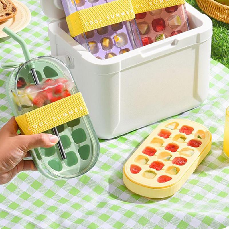 Creative Silicone IceCube Mold With Straw Large-capacity Ice Trays Food Grade Ice Maker Reusable Water Cup Kitchen Gadgets фиолетовый
Creative Silicone IceCube Mold With Straw Large-capacity Ice Trays Food Grade Ice Maker Reusable Water Cup Kitchen Gadgets фиолетовый