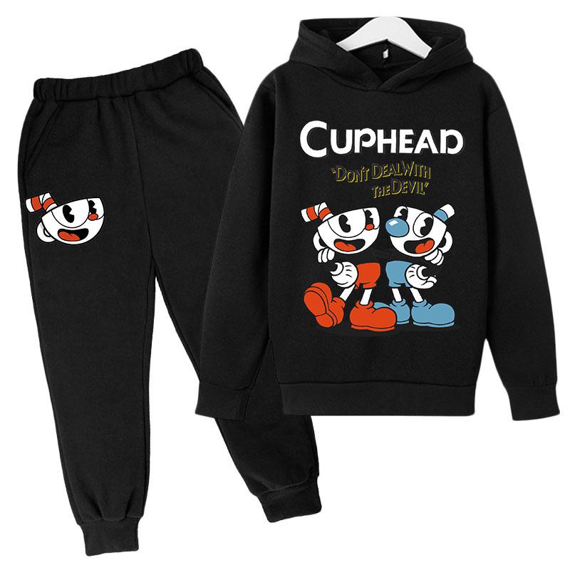 Kids Game Cuphead Hoodie Kids Hoodie Pants Two-piece Childrens Clothing Set 4-14 Year Children Clothing Kids Hoodies 100cm чёрный
Kids Game Cuphead Hoodie Kids Hoodie Pants Two-piece Childrens Clothing Set 4-14 Year Children Clothing Kids Hoodies 100cm чёрный