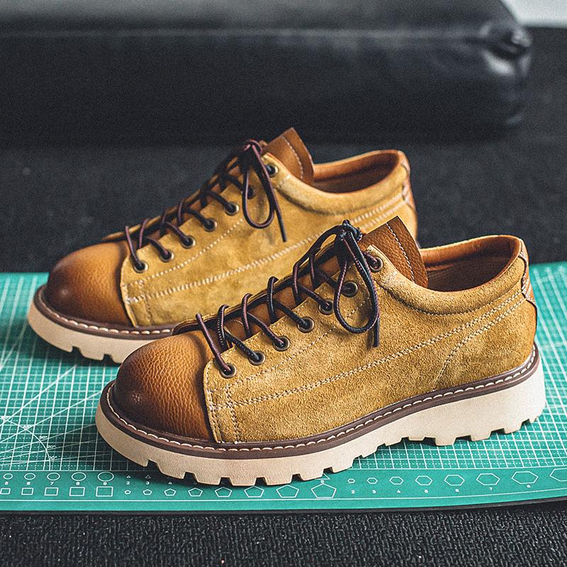 Мужская повседневная обувь из коровьей замши, высококачественная кожа, классические мужские туфли в ретро-стиле со шнуровкой и толстой подошвой, мужские уличные оксфорды 44 жёлтый
Мужская повседневная обувь из коровьей замши, высококачественная кожа, классические мужские туфли в ретро-стиле со шнуровкой и толстой подошвой, мужские уличные оксфорды 44 жёлтый