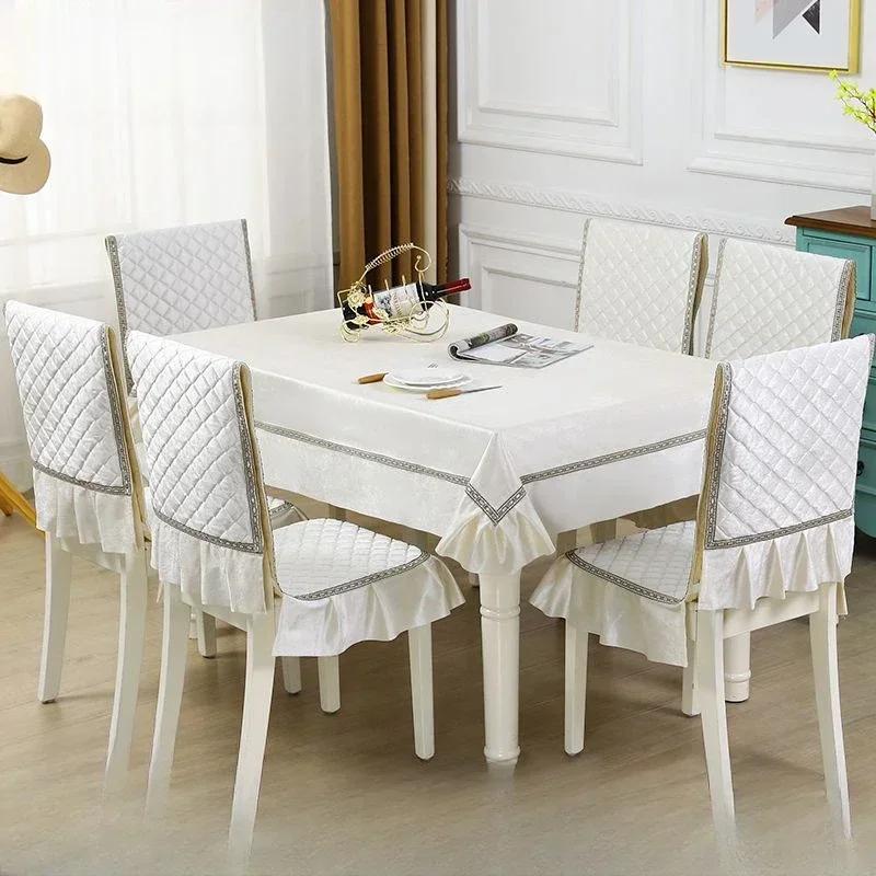 Волнистый кружевной чехол на стул с цветочным узором, утолщенная тканевая подушка для обеденного стола, европейский стиль, большой скатерть с цветком, чехол на стул Chair 1 cover 1 back
Волнистый кружевной чехол на стул с цветочным узором, утолщенная тканевая подушка для обеденного стола, европейский стиль, большой скатерть с цветком, чехол на стул Chair 1 cover 1 back