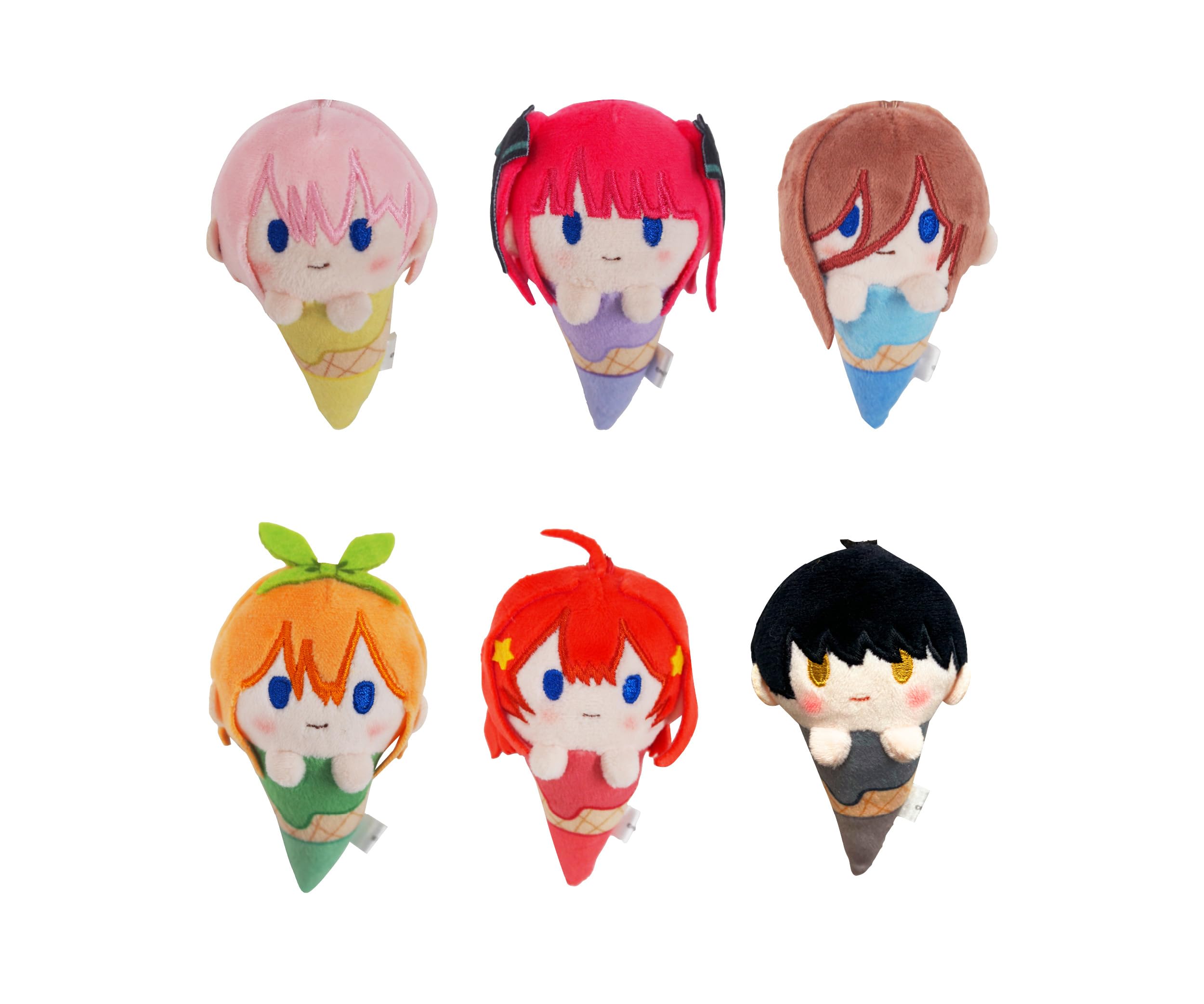 The Quintessential Quintuplets Ice Tapi Plush Toy Box of 6
The Quintessential Quintuplets Ice Tapi Plush Toy Box of 6