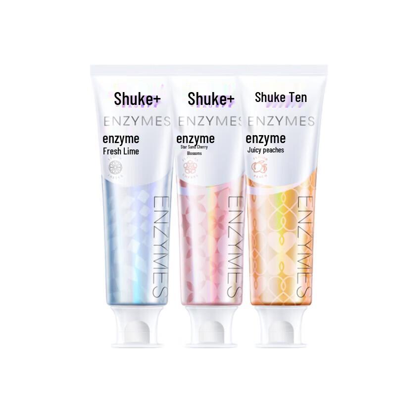 Shuke Multi-Flavor Whitening Enzyme Toothpaste 3-Pack
Shuke Multi-Flavor Whitening Enzyme Toothpaste 3-Pack