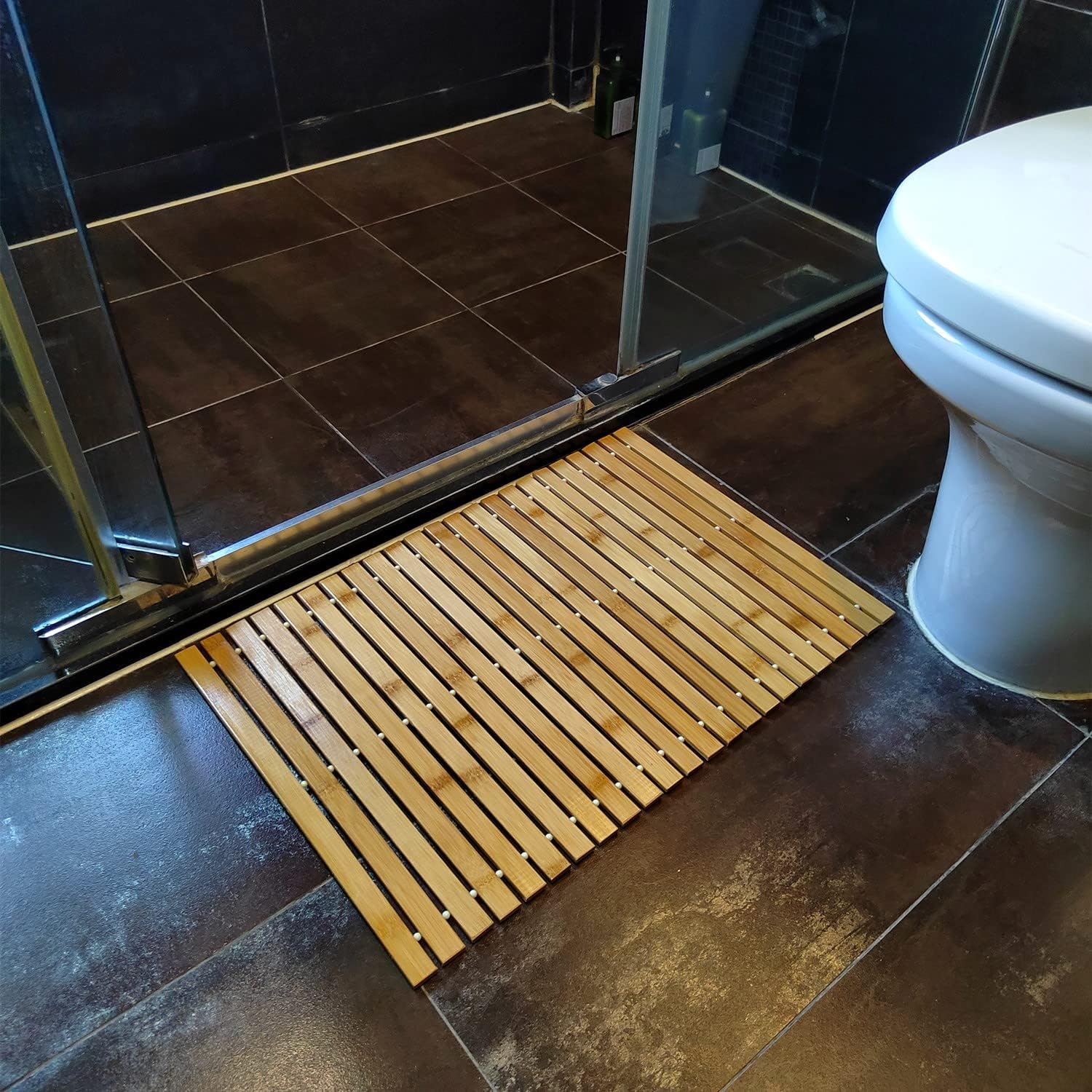 Wooden Bathroom Mat Rayon Derived From Bamboo Rectangular Waterproof Floor Mat Suitable for Bathroom and Toilet
Wooden Bathroom Mat Rayon Derived From Bamboo Rectangular Waterproof Floor Mat Suitable for Bathroom and Toilet