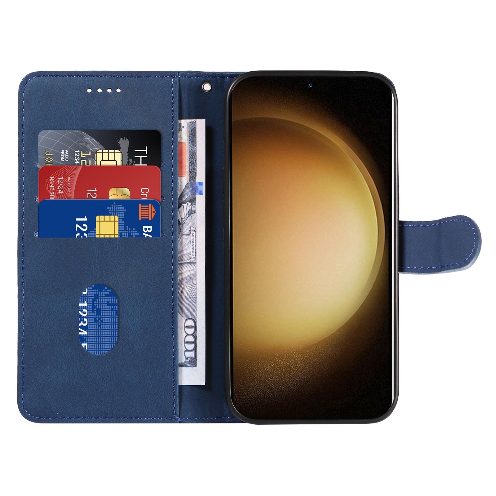 For Samsung Galaxy S23 Phone Wallet Case PU Leather Imprinted Line Stand Smartphone Cover Blue
For Samsung Galaxy S23 Phone Wallet Case PU Leather Imprinted Line Stand Smartphone Cover Blue