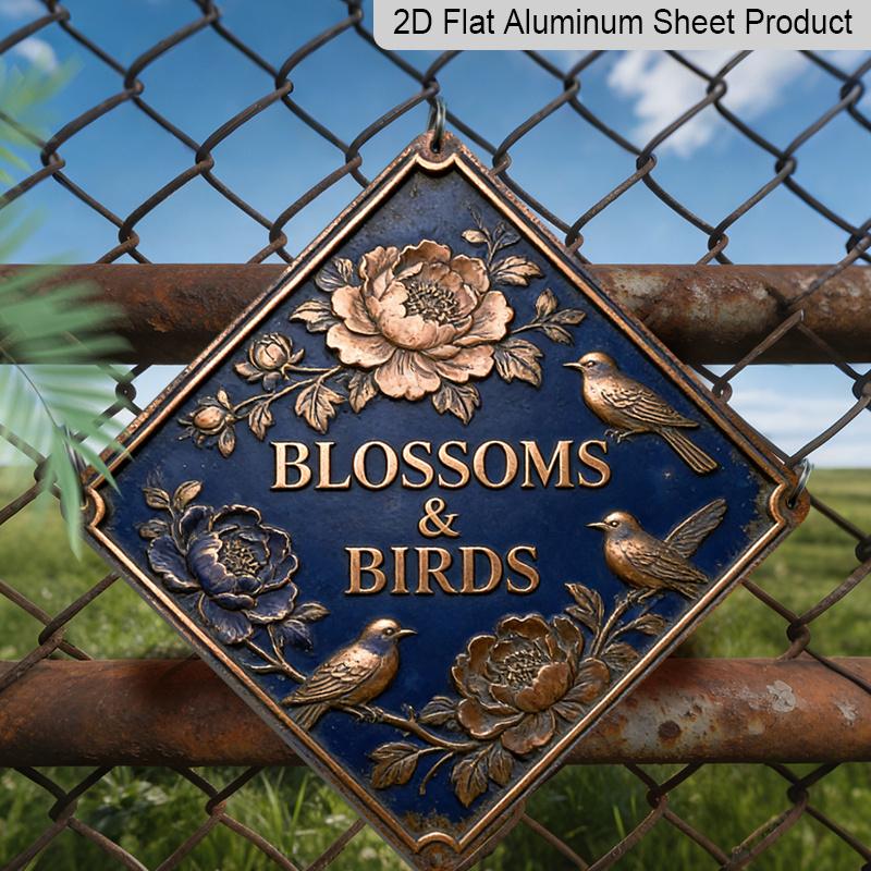 2D Flat 1pc- Design Featuring A Blooming Flower Theme, Intended As A Holiday Gift for My Sister. It S A Vintage Metal Sign, Suitable for Decorating 20*20cm
2D Flat 1pc- Design Featuring A Blooming Flower Theme, Intended As A Holiday Gift for My Sister. It S A Vintage Metal Sign, Suitable for Decorating 20*20cm