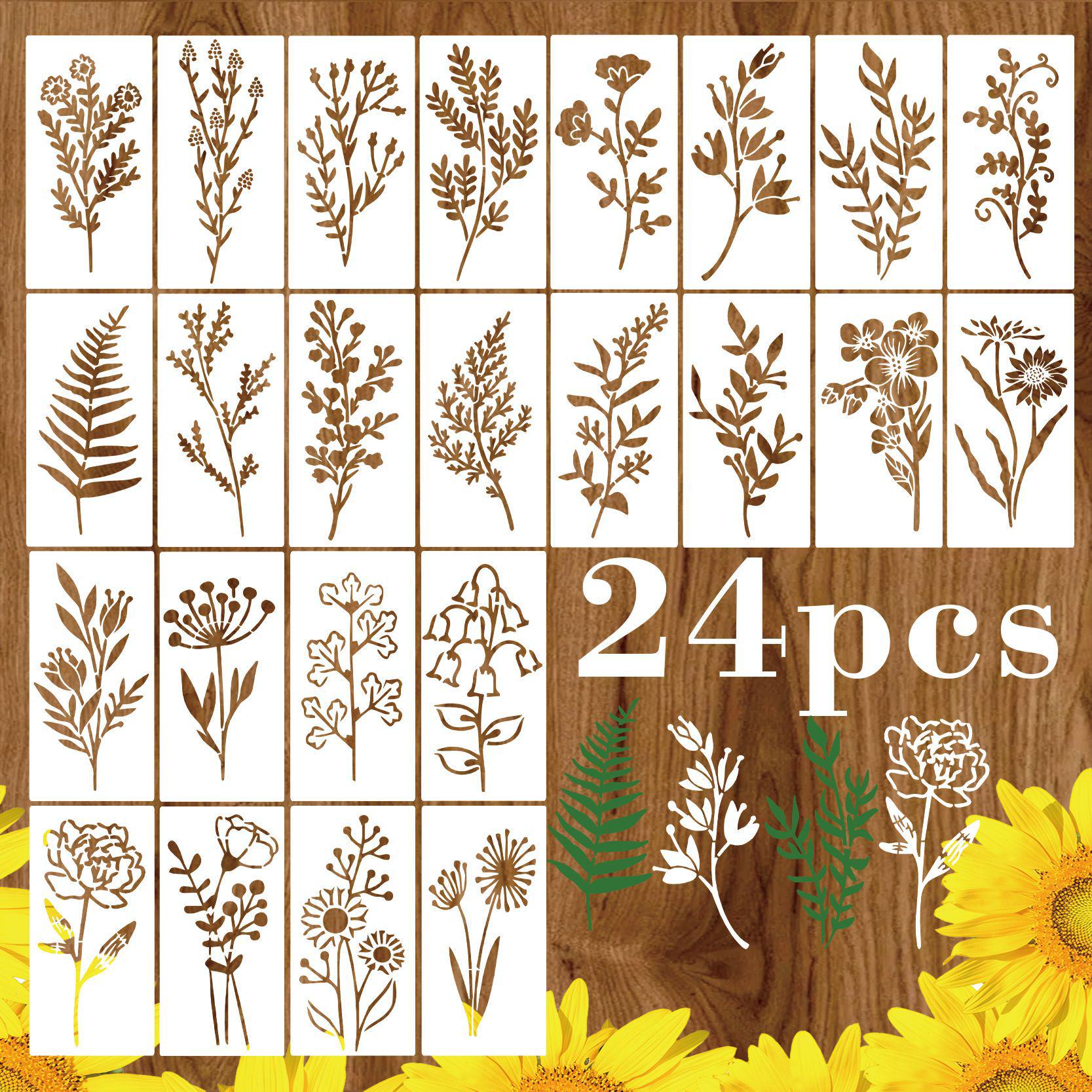 Wildflower Stencil: Reusable PET for Spray Painting & Washable Graffiti Art
Wildflower Stencil: Reusable PET for Spray Painting & Washable Graffiti Art