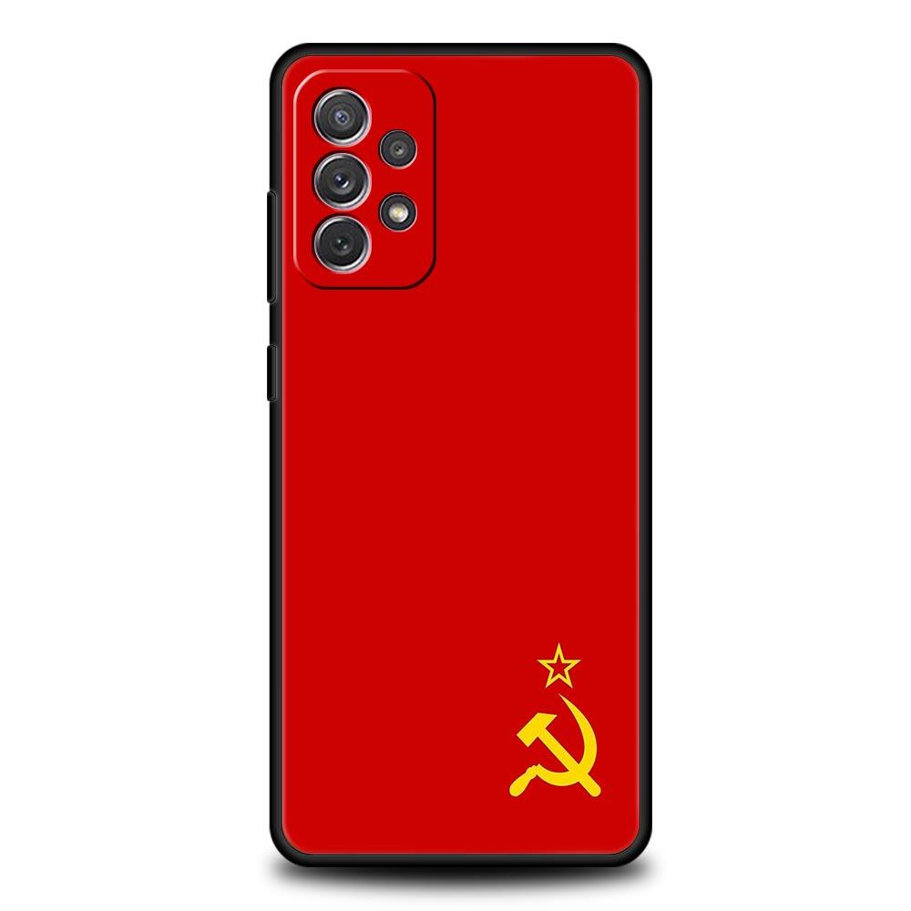 CCCP Flag Phone Case For Samsung Galaxy A17 A07 A55 A35 A25 A15 A05s A33 5G A31 A23 A21s A13 A41 A73 A53 A51 A71 A03s S10 Cover Samsung A52 5G
CCCP Flag Phone Case For Samsung Galaxy A17 A07 A55 A35 A25 A15 A05s A33 5G A31 A23 A21s A13 A41 A73 A53 A51 A71 A03s S10 Cover Samsung A52 5G