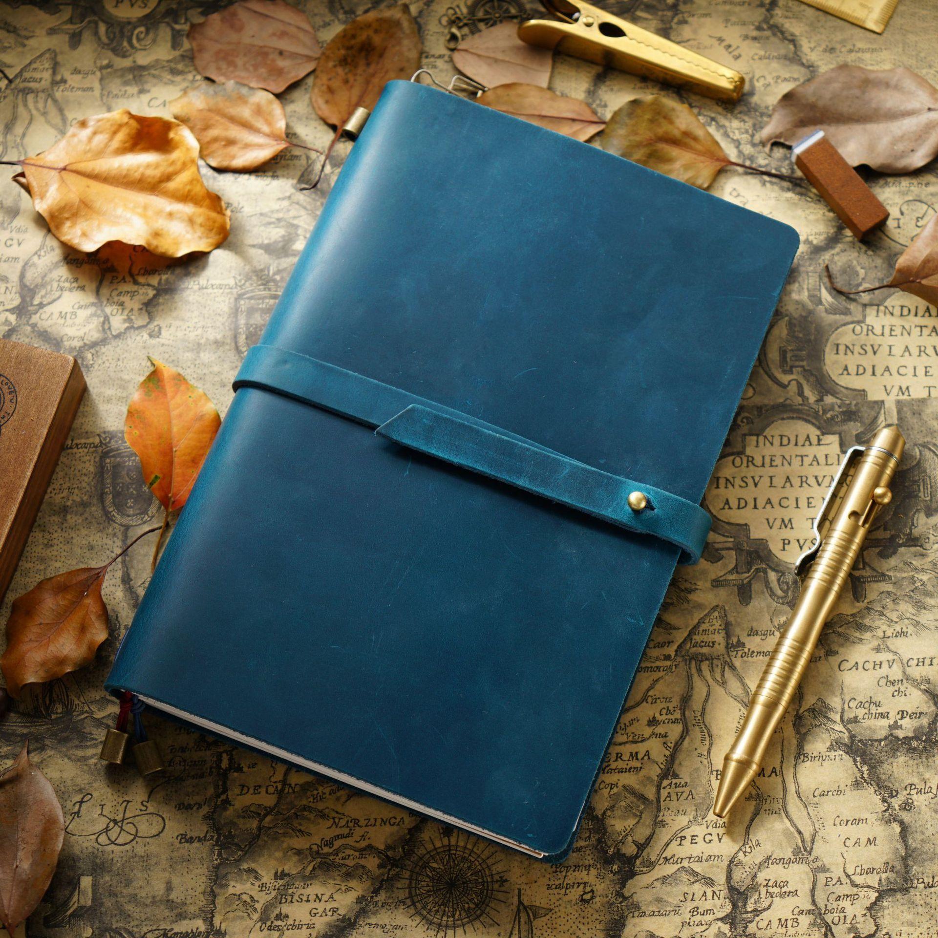 2026 Handbook Passport Book Belt Retro Cowhide Notebook Handmade Loose-leaf Book Cowhide Diary travel notebook
2026 Handbook Passport Book Belt Retro Cowhide Notebook Handmade Loose-leaf Book Cowhide Diary travel notebook