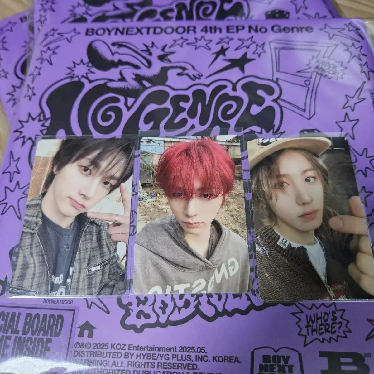 Boynextdoor No-genre Board Game Full Set
Boynextdoor No-genre Board Game Full Set