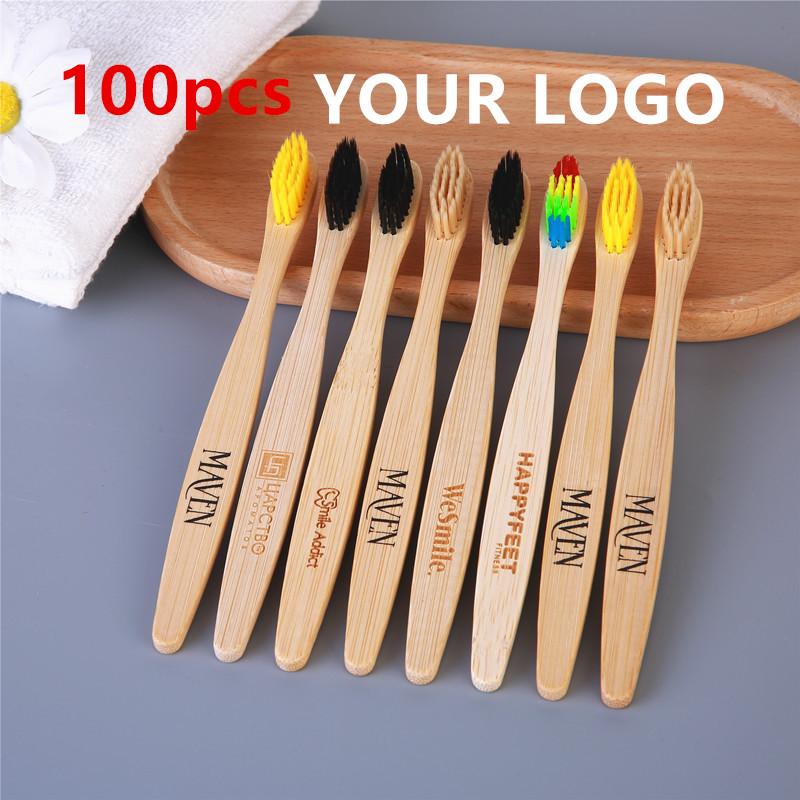 Print Your Logo Biodegradable Bamboo Toothbrushes 100 Pack - BPA Free Eco-Friendly, Compostable Natural Wooden Toothbrush
Print Your Logo Biodegradable Bamboo Toothbrushes 100 Pack - BPA Free Eco-Friendly, Compostable Natural Wooden Toothbrush