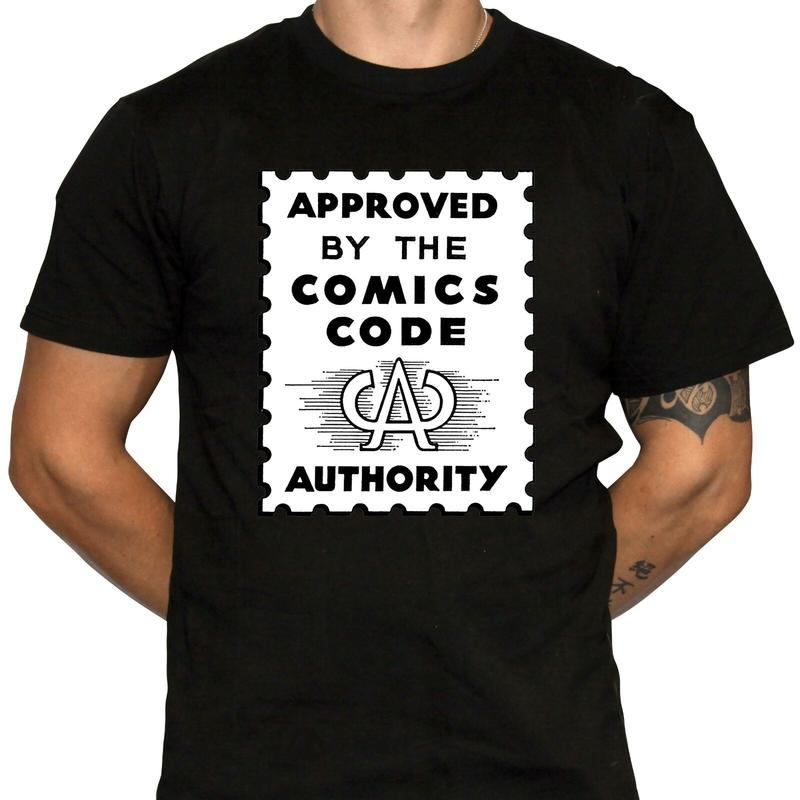 COMICS CODE AUTHORITY T-Shirt - Defunct Comics Rating System - Unisex T-Shirt S
COMICS CODE AUTHORITY T-Shirt - Defunct Comics Rating System - Unisex T-Shirt S