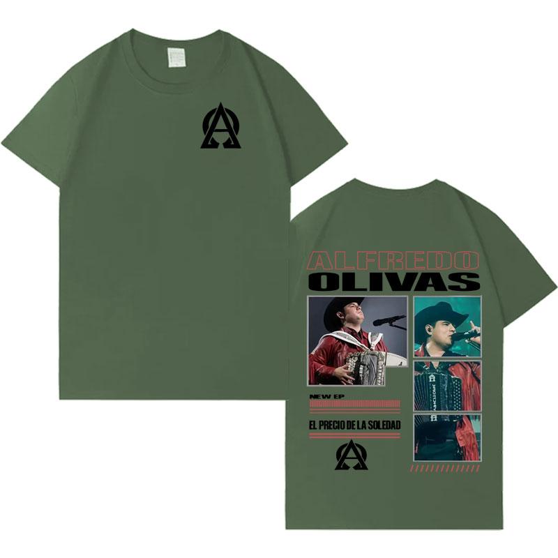 Rapper Alfredo Olivas New Album Tour 2026 Tshrit Mens Womens Fashion Music Casual Tshrits Loose Short Sleeve T Shrits Streetwear 4XL
Rapper Alfredo Olivas New Album Tour 2026 Tshrit Mens Womens Fashion Music Casual Tshrits Loose Short Sleeve T Shrits Streetwear 4XL