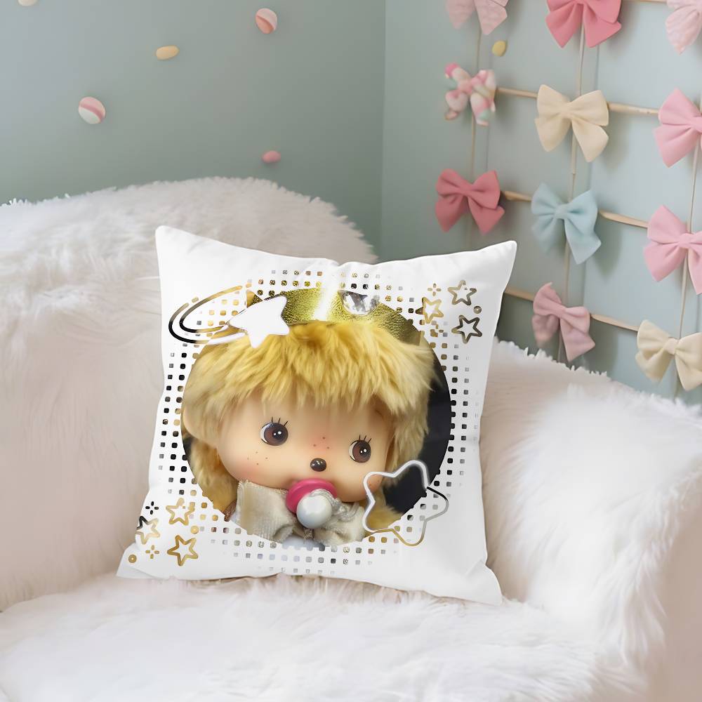 MMonchhichis Case Plush Fabric Soft Pillowcase Double Sided Print Cushion Cover Household Gifts 40x40CM(16x16in)
MMonchhichis Case Plush Fabric Soft Pillowcase Double Sided Print Cushion Cover Household Gifts 40x40CM(16x16in)
