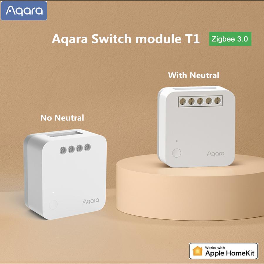 Aqara Single Chiannel Relay Controller T1 Switch module Zigbee 3.0 с / без нейтрали Искусство дома Таймеры Пульт дистанционного управления
Aqara Single Chiannel Relay Controller T1 Switch module Zigbee 3.0 с / без нейтрали Искусство дома Таймеры Пульт дистанционного управления