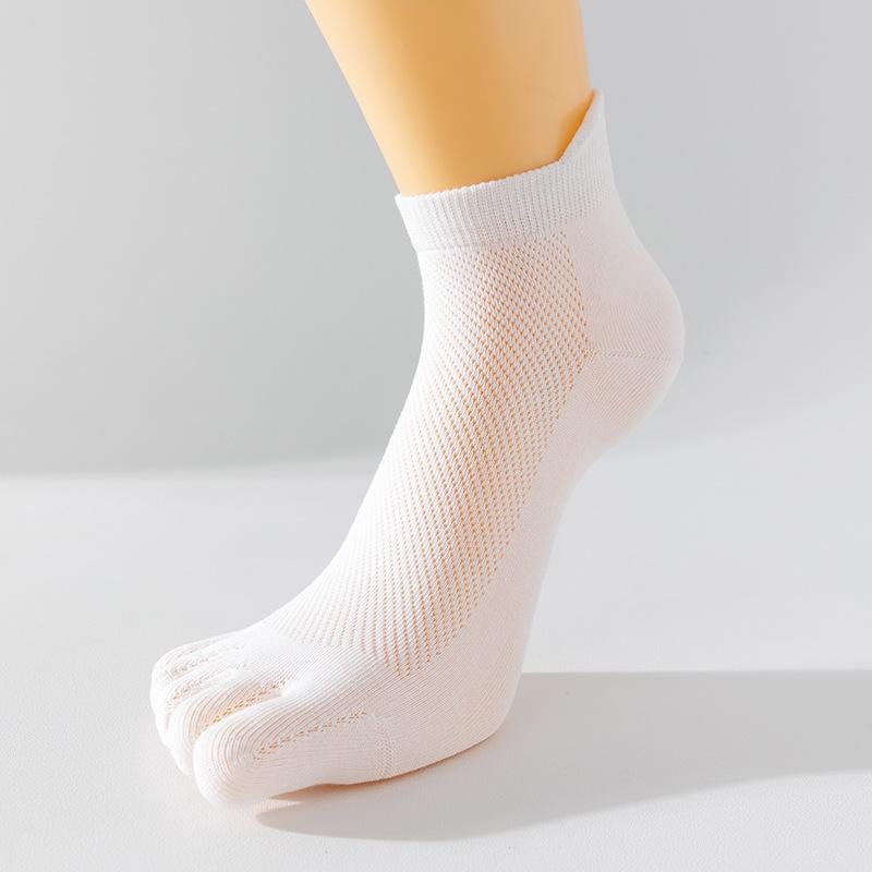 Женские летние сетчатые хлопковые носки с коротким паголенком, не скатывающиеся, противоскользящие, с пятью пальцами 1 pair
Женские летние сетчатые хлопковые носки с коротким паголенком, не скатывающиеся, противоскользящие, с пятью пальцами 1 pair