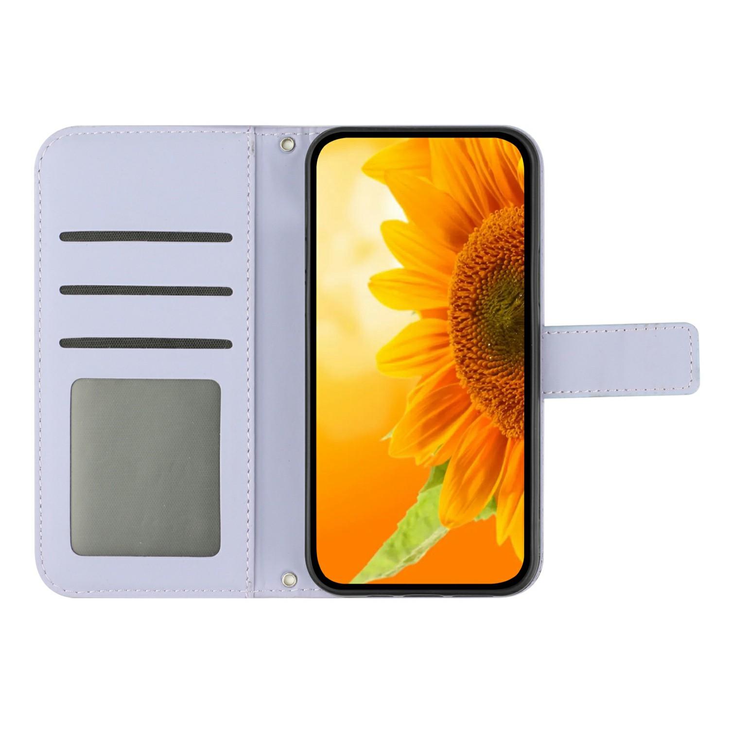 HT04 For Honor X7c 4G/200 Smart 5G Case Sunflower Imprint Leather Wallet Phone Cover with Wrist Strap Dark Blue
HT04 For Honor X7c 4G/200 Smart 5G Case Sunflower Imprint Leather Wallet Phone Cover with Wrist Strap Dark Blue