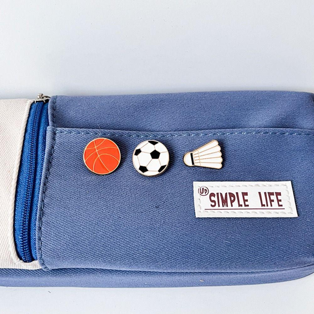 Volleyball Dripping Oil Brooch Soccer Metal Badge Cartoon Sports Ball Enamel Pin Bag Clothes
Volleyball Dripping Oil Brooch Soccer Metal Badge Cartoon Sports Ball Enamel Pin Bag Clothes