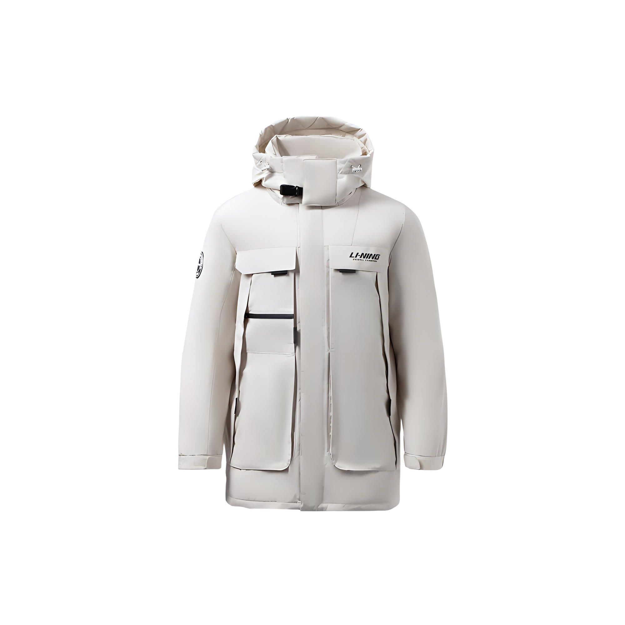 Li-Ning Тренировочная серия многокарманная ветрозащитная теплая пуховая куртка мужская верхняя одежда облачно-серый AYMR381-1 XXL
Li-Ning Тренировочная серия многокарманная ветрозащитная теплая пуховая куртка мужская верхняя одежда облачно-серый AYMR381-1 XXL