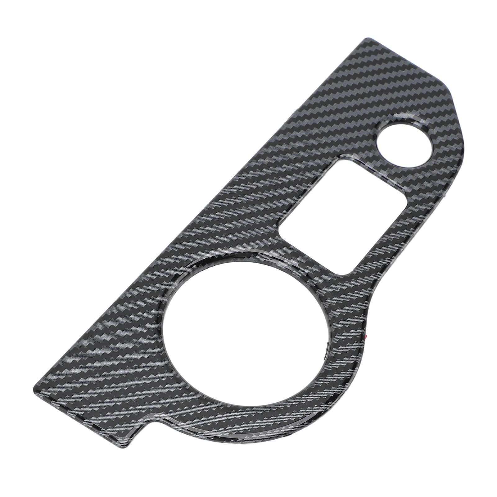 Headlight Switch Panel Cover Carbon Fiber Pattern Interior Headlamp Switch Button Panel Trim
Headlight Switch Panel Cover Carbon Fiber Pattern Interior Headlamp Switch Button Panel Trim