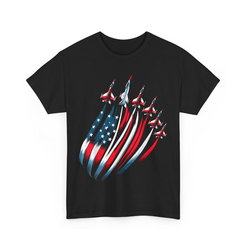 USA Flag Fighter Jets Shirt, Fourth of July Patriotic Shirt S
USA Flag Fighter Jets Shirt, Fourth of July Patriotic Shirt S