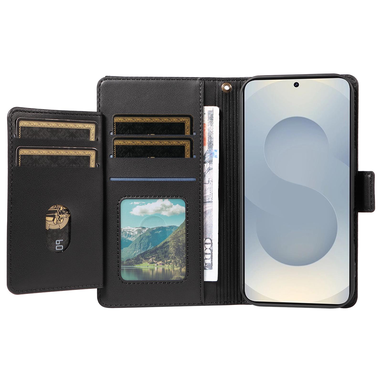 For Samsung Galaxy S25 Edge Case with Multi-Card Holder and Strap PU Leather Phone Cover Stand Rose Gold
For Samsung Galaxy S25 Edge Case with Multi-Card Holder and Strap PU Leather Phone Cover Stand Rose Gold